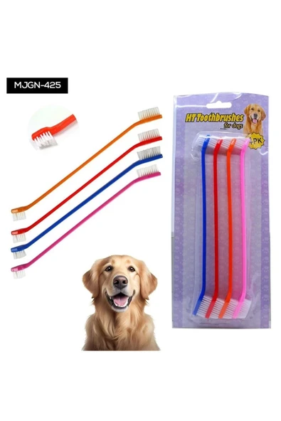 İB GLOBAL 4'lü Kedi Köpek Diş Fırçası - Kdf2994-4569