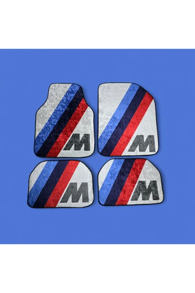 İB GLOBAL DEKOR BASKILI OTO HALI PASPAS TAKIMI ürün görseli