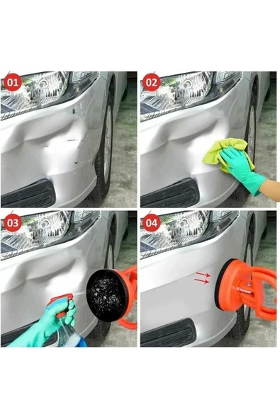 İB GLOBAL Araç Göçük Düzeltici Mini Vantuz - Resim 4