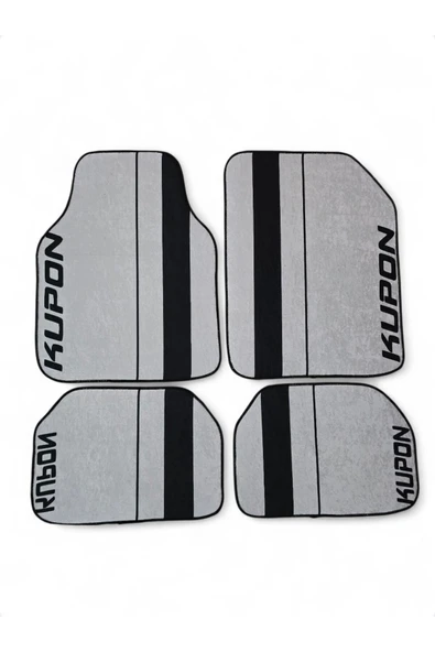 İB GLOBAL DEKOR BASKILI OTO HALI PASPAS TAKIMI ürün görseli