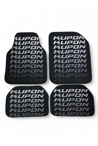 İB GLOBAL DEKOR BASKILI OTO HALI PASPAS TAKIMI ürün görseli