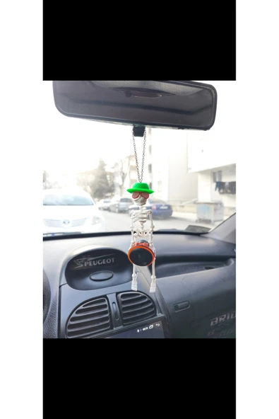 İB GLOBAL İskelet Ayna Süsü ürün görseli