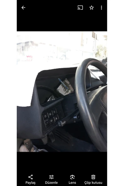 İB GLOBAL Tofaş Hayalet Gösterge Camı Siyah - Resim 2