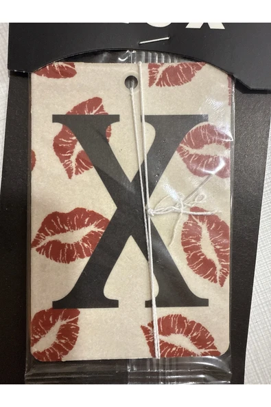 İB GLOBAL X Öpücüklü Ayna Kokusu Lastikli Asma İpli - Resim 4