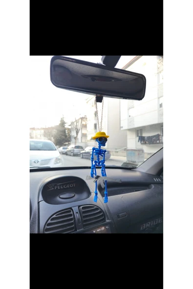 İB GLOBAL İskelet Ayna Süsü ürün görseli