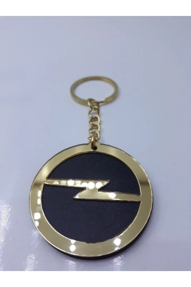 İB GLOBAL Opel Gold Pleksi Anahtarlık - 2
