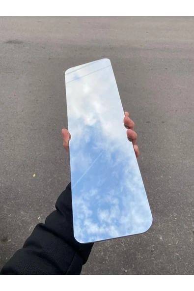 İB GLOBAL Tofaş Hayalet Gösterge Camı - Gümüş Gri - Kalın Aynalı Cam - Resim 5