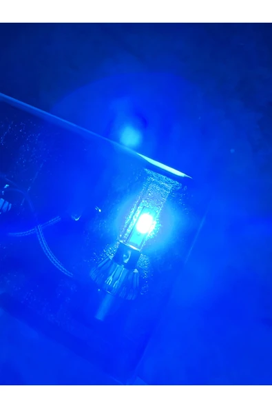 İB GLOBAL H7 BUZ MAVİ ŞİMŞEK ETKİLİ LED - Resim 3