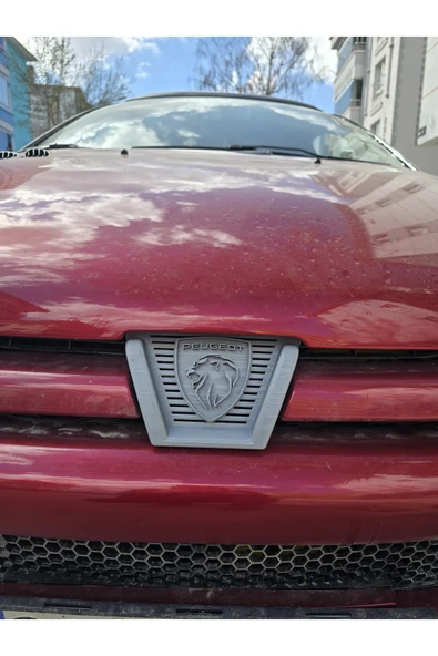 İB GLOBAL Peugeot 206 Yeni Tip Panjur Arması - Resim 3