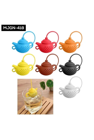 İB GLOBAL Çaydanlık Tasarımlı Çay Demleme Süzgeçi - CBT2294-3431 - 2