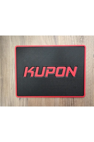 İB GLOBAL Kupon Kırmızı Torpido Kaydırmaz Ped #4 ürün görseli