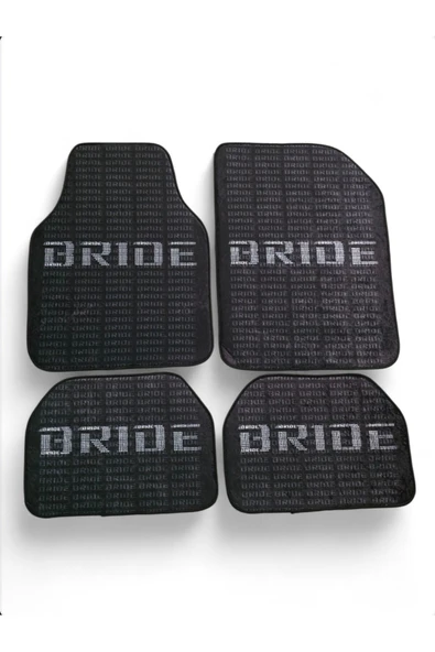 İB GLOBAL DEKOR BASKILI OTO HALI PASPAS TAKIMI ürün görseli