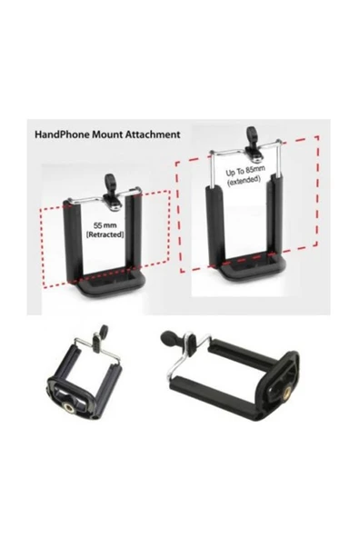 İB GLOBAL Cep Telefonu Tripod Bağlantı Aparatı - 1