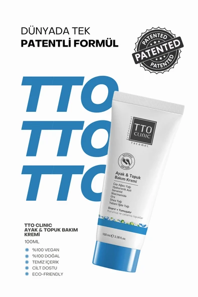 Tto Clinic Ayak & Topuk Bakım Kremi 100 ML - Resim 5