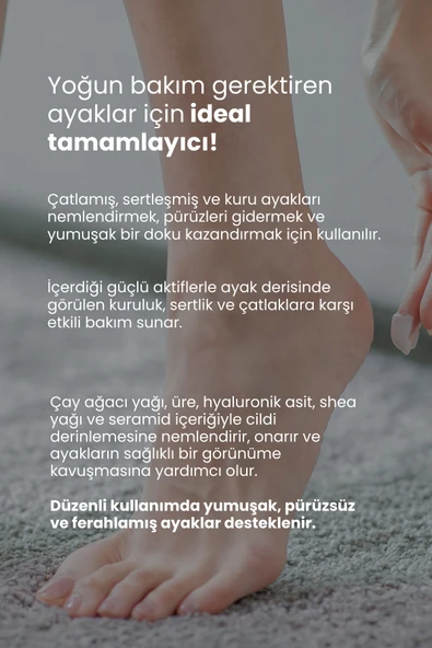 Tto Clinic Ayak & Topuk Bakım Kremi 100 ML - Resim 3