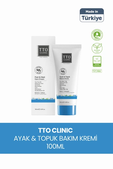 Tto Clinic Ayak & Topuk Bakım Kremi 100 ML ürün görseli 1