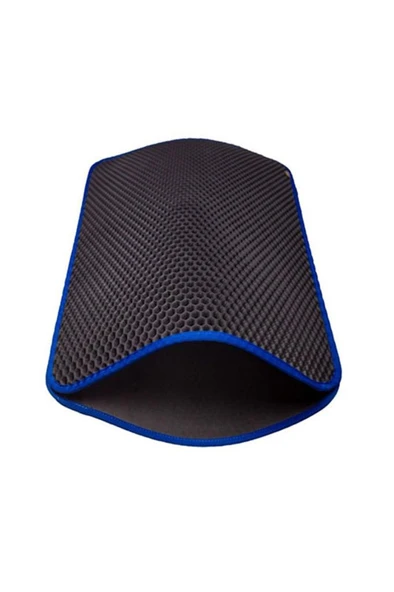 Cattie Kum Toplayıcı Fonksiyonel Kedi Paspası Altıgen Model L Boy - Blue 50-75cm - 2