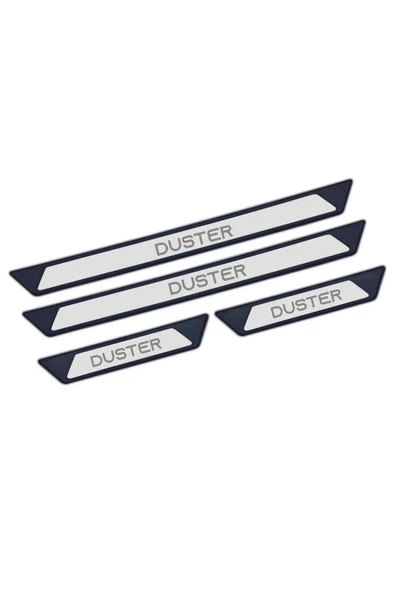 DUSTER TÜM MODELLER UYUMLU STYLE KAPI EŞİĞİ 4 PARÇA ABS PASLANMAZ ÇELİK - Resim 2