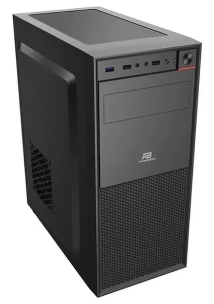 PowerBoost PB-A400B 400W DVD Yuvalı Panel 12cm fan +usb 3.0 Atx Kasa ürün görseli