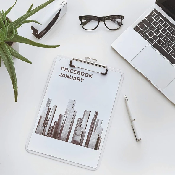 Leitz Active Wow A4 Plastik Kapaksız Sekreterlik Beyaz - Resim 2