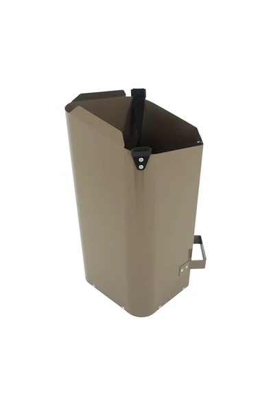 PELET KOVASI / 15 LT-10 KG / KOYU BEJ BOYALI / BABA'S STOVE - 1