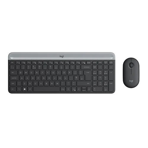 Logitech MK470 Q Kablosuz Usb Siyah Klavye/Mouse Set 920-009435 ürün görseli