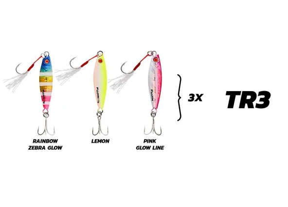 Fujin Jig-X Trio 3lü Micro Jig 15gr - Resim 2