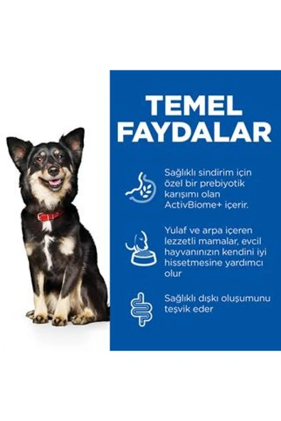 Hill's  Hill's Science Plan Perfect Digestion Small Mini Puppy Sindirim Düzenleyici Küçük Irk Yavru Köpek Maması  1.5 Kg - 2