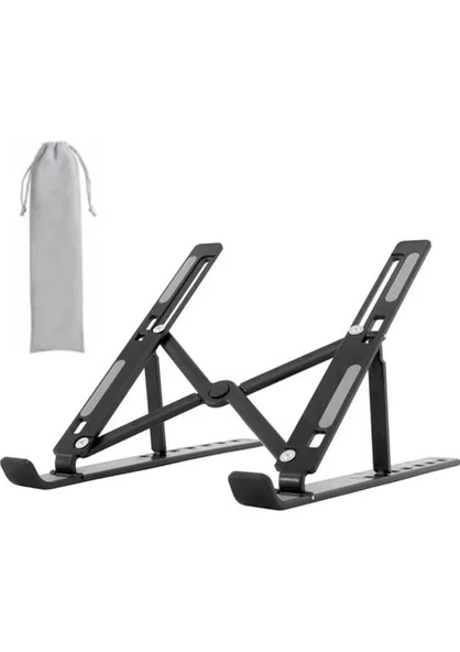 FRISBY FNC-5155st 10-15.6 (Kılıf Hediyeli) Katlabilir Aliminyum Döküm Notebook Standı ürün görseli