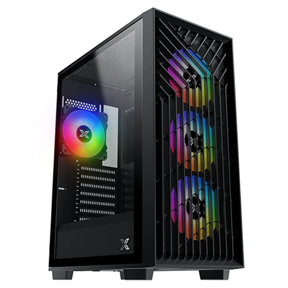 XIGMATEK LUX G ODIN EN49943 750W Manyetik Temperli Cam 4*12CM ARGB FAN+KUMANDALI Gaming Oyuncu Kasası ürün görseli