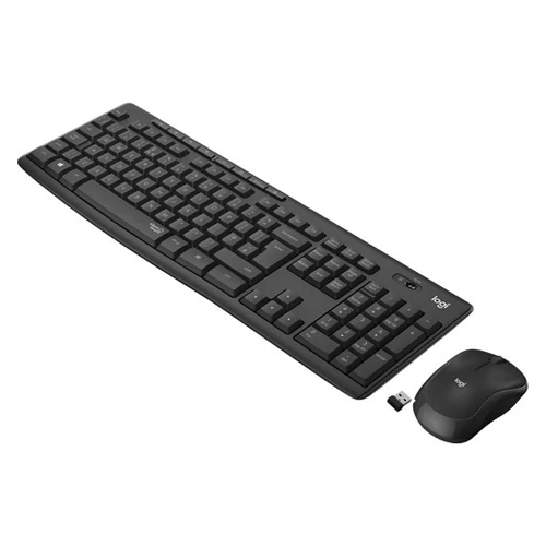 Logitech MK295 Q Kablosuz Usb Siyah Multimedya Klavye/Mouse Set 920-009804 ürün görseli