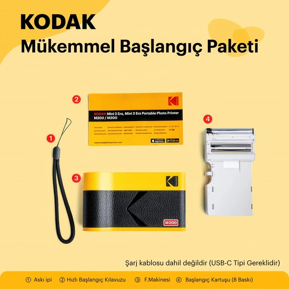 Kodak Mini 2 Era - Siyah Filmli Fotoğraf Makinesi - 3
