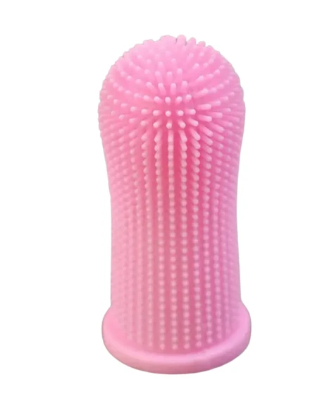 1 Adet - Süper Yumuşak Köpek ve Kedi Parmak Diş Fırçası | Yavru Köpekler ve Küçük Evcil Hayvanlar İçin Nazik Diş Temizleme Aracı | Stoktaki Uygun Renge Göre Gönderilecektir - 6