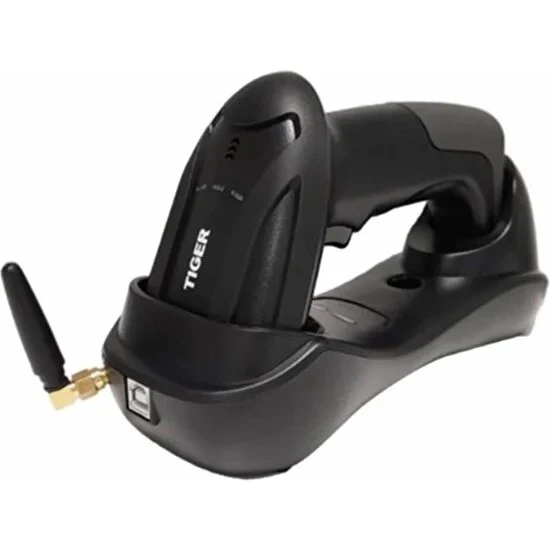 TIGER LS42 2D El Tipi Kablosuz-Usb Kablosuz Karekod Okuyucu + Cradle ürün görseli 1