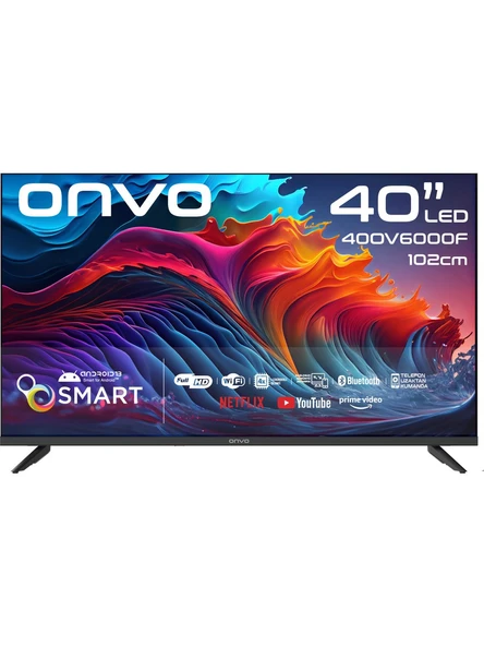 Onvo 40OVF6000F 40" 102 Ekran Uydu Alıcılı Full HD Android Smart LED TV