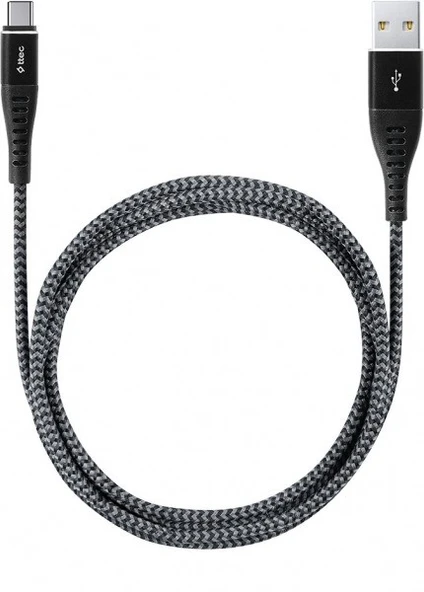 Ttec ExtremeCablo Type-C Hızlı Şarj Kablosu 100 cm Siyah-2DKX04CS - Resim 2
