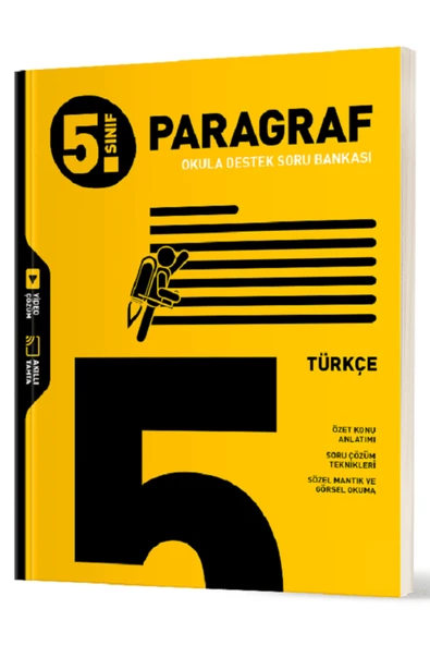 Evrensel İletişim Yayınları 5.Sınıf Hız Yayınları Matematik + Türkçe + Fen + Paragraf Soru Bankaları / Güncel Müfredat / 6 KİTAP - Resim 6