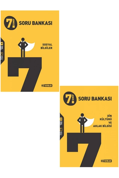 Evrensel İletişim Yayınları 7.Sınıf Hız Yayınları Sosyal Bilgiler + Din Kültürü Soru Bankaları / 2 KİTAP SET / YENİİ ürün görseli