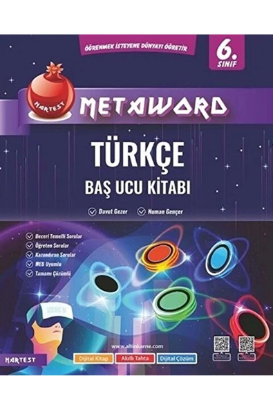 Nartest Yayınevi 6. Sınıf Metaword Türkçe / Kolektif / Nartest Yayınevi / 9786257865920 ürün görseli