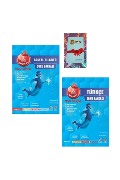 Nartest Yayınları 7. Sınıf Mod SOSYAL BİLGİLER + TÜRKÇE Soru Bankası ( NOT DEFTERİ HEDİYE) ürün görseli
