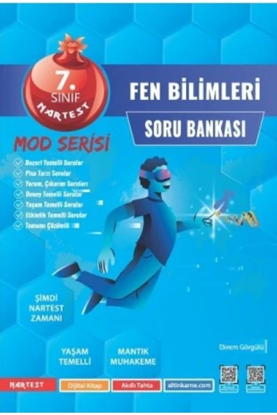 Nartest Yayınları Nartest 7. Sınıf Yeni Nesil Türkçe-matematik-fen Bilgisi-sosyal Mod Soru Bankası (4LÜ SET) - Resim 2