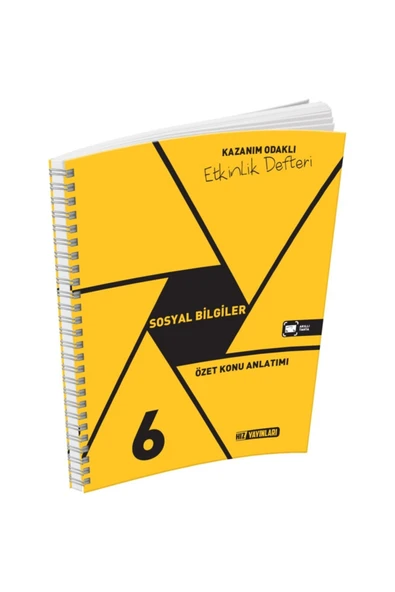Hız Yayınları Hız 6.sınıf Sosyal Bilgiler Konu Anlatımlı Etkinlik Kitabı ürün görseli