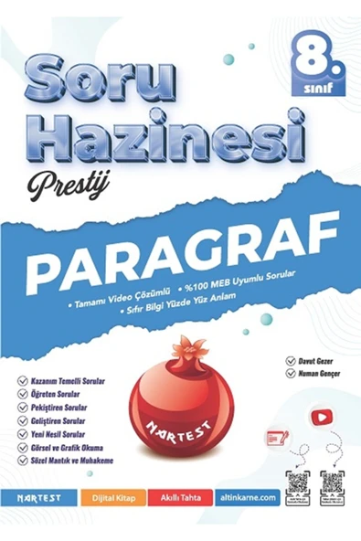 Nartest Yayınları 8. Sınıf Prestij Paragraf Soru Hazinesi - Resim 3