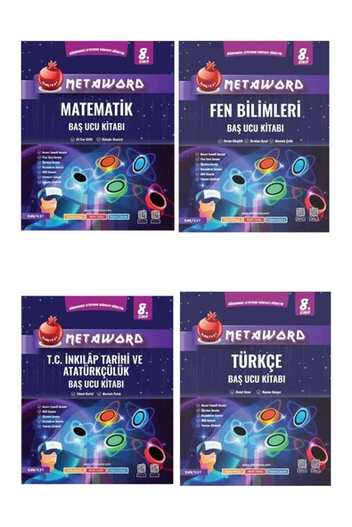 Nartest Yayınları Nartest 8.sınıf Türkçe Matematik Fen İnkılap Metaword Başucu Kitabı LGS 2023 2024 ürün görseli