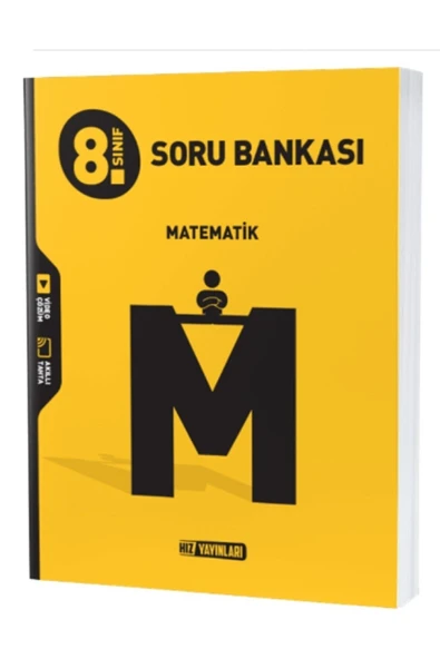KİTAPSENİN 8. Sınıf Lgs Matematik Soru Bankası Hız Yayınları ('e Özel Güncel Baskıdır) - 1