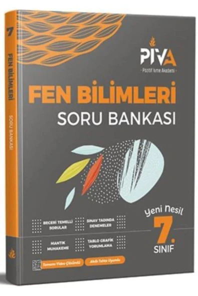 Piva Yayınları 7. Sınıf Fen Bilimleri Soru Bankası ürün görseli