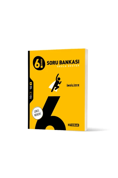 Evrensel İletişim Yayınları HIZ 6. SINIF İNGİLİZCE SORU BANKASI GÜNCEL 2025 ürün görseli