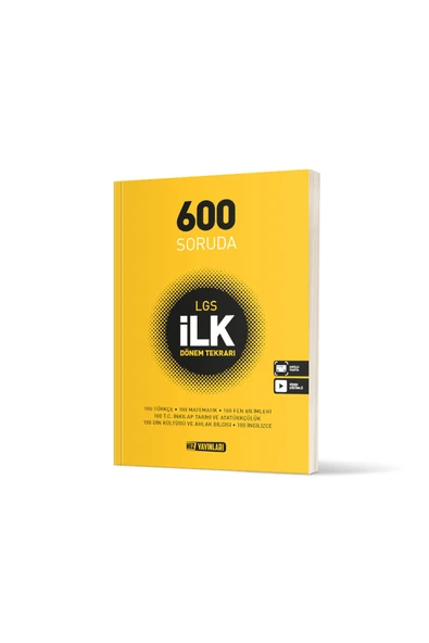 Nartest Yayınları 600 Soruda Lgs İlk Dönem Tekrarı - 1