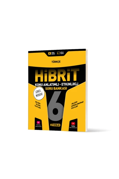 Evrensel İletişim Yayınları HIZ 6. SINIF HİBRİT TÜRKÇE SORU BANKASI ürün görseli