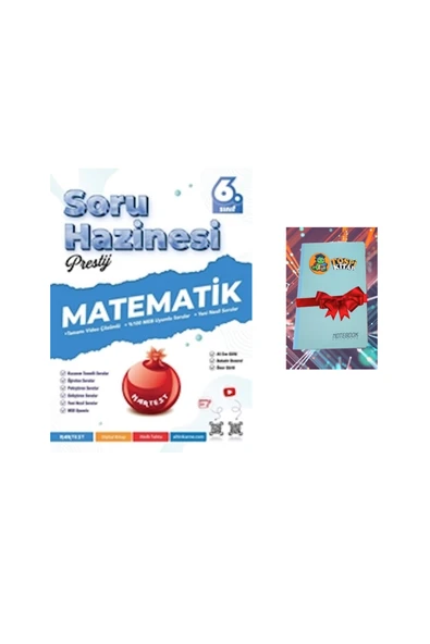 Nartest Yayınları 6. Sınıf Prestij MATEMATİK Soru Hazinesi (DEFTER HEDİYE) ürün görseli